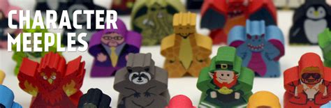 Character Meeples Premium Resource Bits And Board