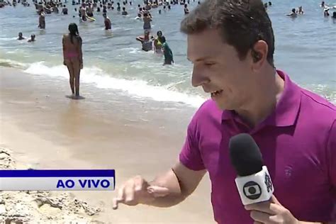 Homem mostra partes íntimas ao vivo na Globo e internet não perdoa