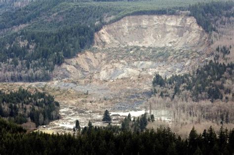 Massive Landslide And Debris Flow In Us Washington State Update