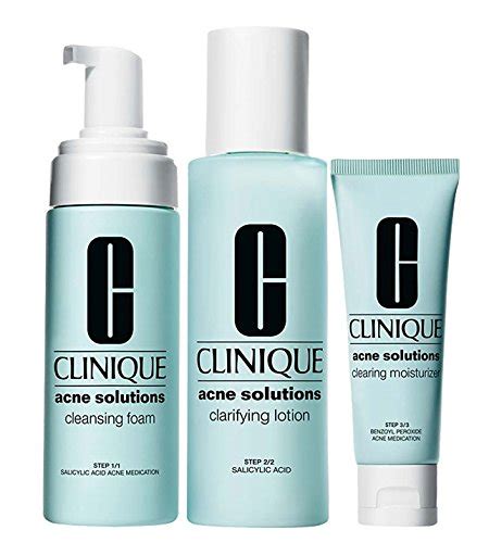 Clinique 3 Piece Anti Blemish Solutions 3 Step System Kit All Beauty