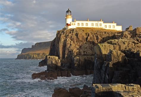 Check out the neist point lighthouse. Lighthouse: Neist Point Lighthouse