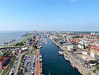 Panoramic View of Bremerhaven, Germany