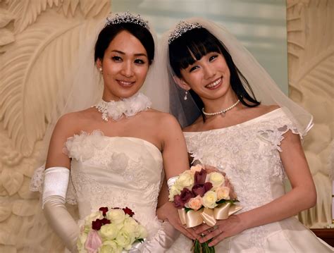 Lesbian Couple Wed Amid Calls To Legalize Same Sex Marriage The