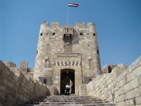 Citadel Of Aleppo Aleppo Castle Aleppo Citadel 8 12 2008 In The