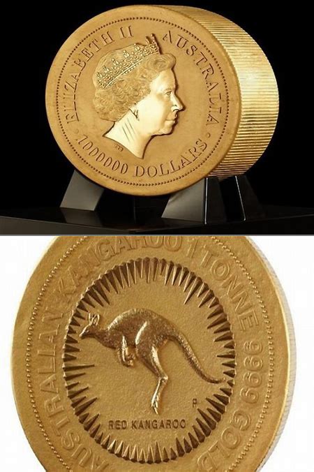 Perth Mint Creates The Worlds Largest Gold Coin Weighs 1 Ton Techeblog