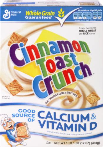 General Mills Cinnamon Toast Crunch Large Size Cereal 162 Oz Ralphs