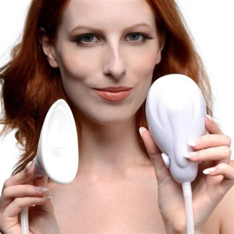 Automatic Sucking And Licking Pussy Pump New Adult Toy Silicone Abs White Ebay
