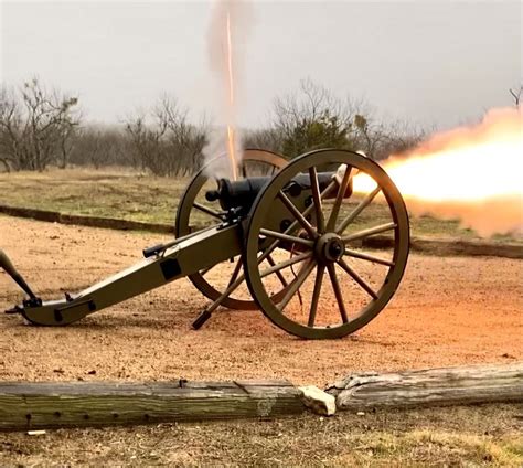 Full Size Reproduction Civil War Cannons Down Range Cannons