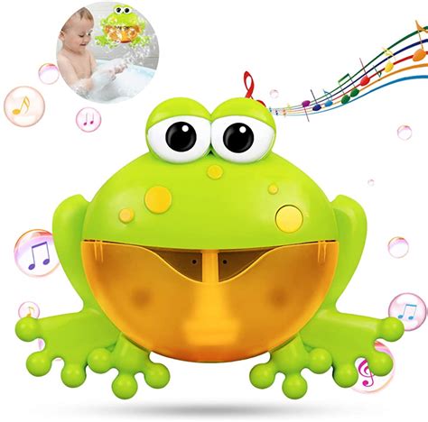 Suitable for those aged 10 months. Amazon.com: Bubble-Machine Baby Bath Toys for Toddlers ...