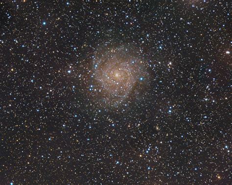Ic342 Spiral Galaxy In Camelopardalis