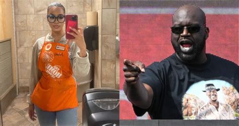 Shaquille Oneal Sent Private Message To Home Depot Girl