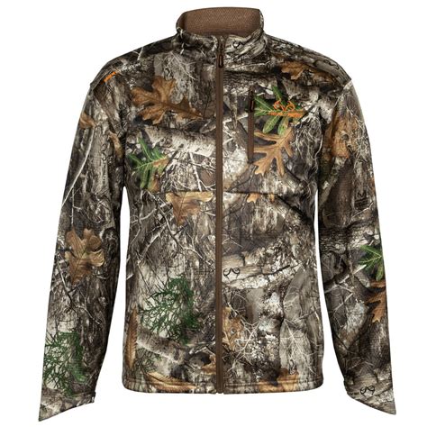 Realtree Realtree Mens Camo Techshell Hunting Jacket