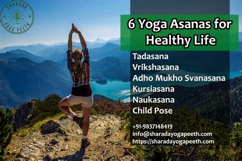 Yoga Asanas For Healthy Life Body Health Yoga Asanas How To Start