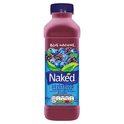 Naked Blue Machine Juice Smoothie 450ml Centra