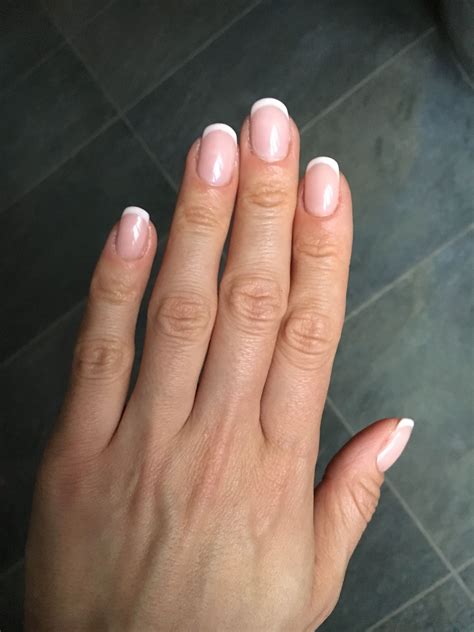 Natural French Manicure Gel Shellac Soak Off French Manicure Gel