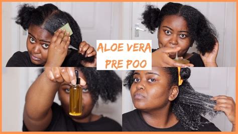 aloe vera pre poo treatment for ultimate moisture and hair growth depassions youtube
