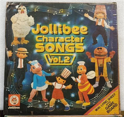 Jollibee Character Songs Vol 2 Hobbies And Toys Music And Media Vinyls