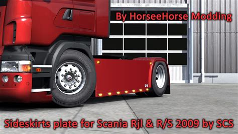 Sideskirts Plate For All Scania RJL Et R S By SCS ETS Euro Truck Simulator Mods
