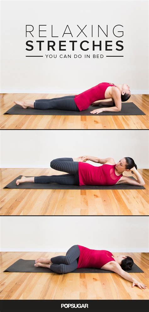 Pajamaste Do This Relaxing Yoga Sequence In Bed To Help You Fall