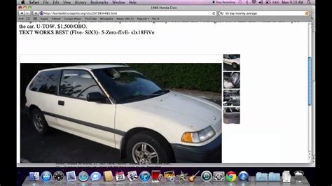These 10 sites like craigslist for cars, furniture, pets & anything will adpost is one of the oldest sites like craigslist in this list for posting classified ads. Craigslist Eureka - Used Cars Under $1500 with Classified ...