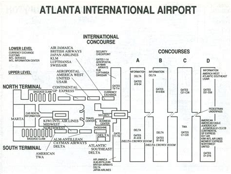 Atlanta Airport In The 1990s Sunshine Skies