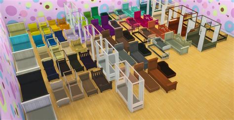 I Create Bedroom Sets For The Sims 4 — Bed Frame Recolors For Toddler