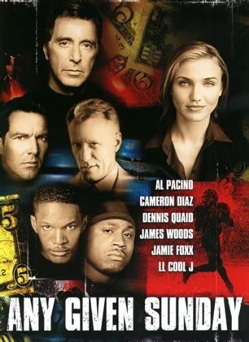 any given sunday movie poster 27 x 40 inches 69cm x 102cm 1999 style d al
