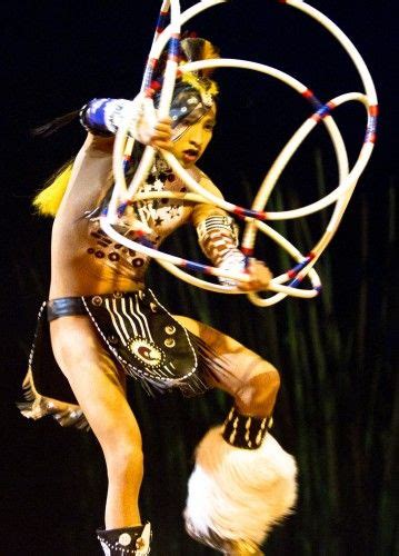 Nakotah Larance Performs His Hoops Dance During The Dress Rehersal Native American Images