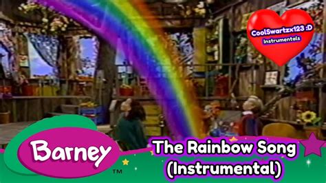 Barney The Rainbow Song Instrumental Youtube