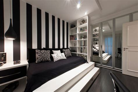 Black And White Interior Design Ideas Modern Apartment By