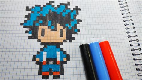 Labios valma super faciles de hacer y muy lindos. Como hacer a Izuku Midoriya (Deku) | Boku No Hero Academia | Pixel Art | Dibujos en cuadricula ...