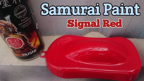Signal Red 1523 Of Samurai Paint Youtube
