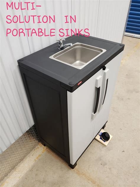 Portable Sink Outdoor Camping Washing Station Foot Pump Etsy In 2021