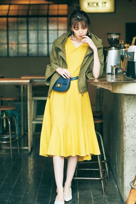 かわいいドレス カジュアルウェア カジュアルシック 日本のファッション ビューティーフォト