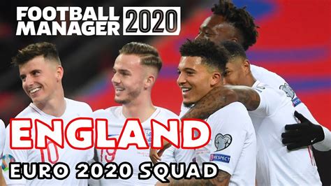 The compact squad overview with all players and data in the season overall statistics of current season. ENGLAND EURO 2020 SQUAD ACCORDING TO FOOTBALL MANAGER 2020 ...