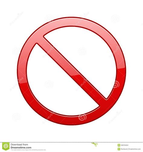 We make the rules here, and we say that you can't smoke here. Vector No Sign Stock Images - Image: 30016424