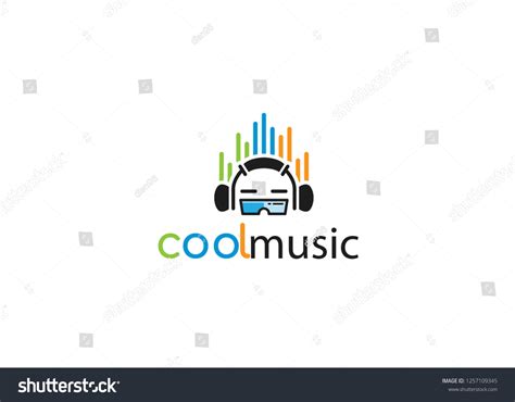 Cool Music Logo Stock Vector Royalty Free 1257109345 Shutterstock
