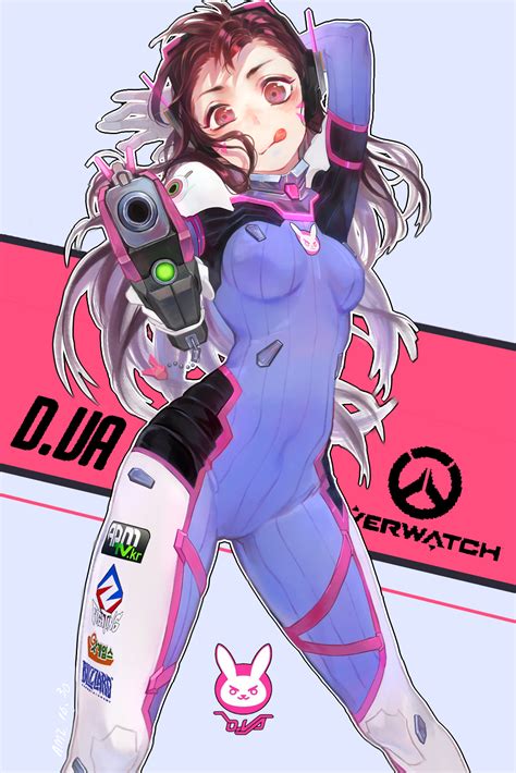 D Va Overwatch Mobile Wallpaper By Pixiv Id 6806804 2014752
