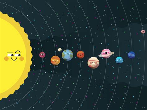 Solar System 🌌 By Andres Gonzalez On Dribbble
