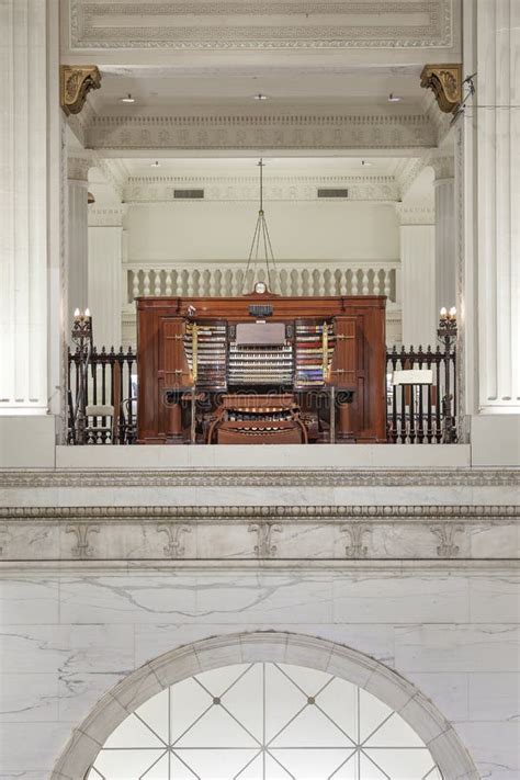 The John Wanamaker Organ Philadelphia Stock Photo Image Of