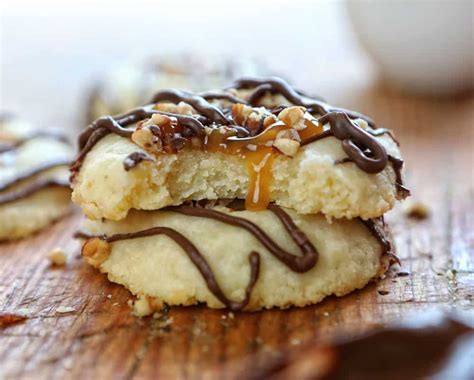 These Turtle Thumbprint Cookies Are HEAVEN In A Bite Buttery Rich And
