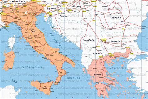标准时间（2021年10月31起）：central european time (cet)，utc +1. 意大利地图高清英文版图片