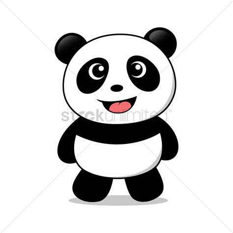 Panda Bear Shouting Vector Image 1487281 Stockunlimited