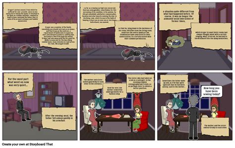 The Metamorphosis Storyboard By C337f285