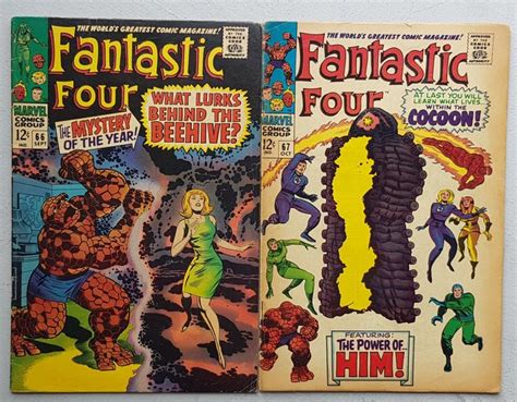 Fantastic Four 66 And 67 The Origin Of Him Warlock Catawiki