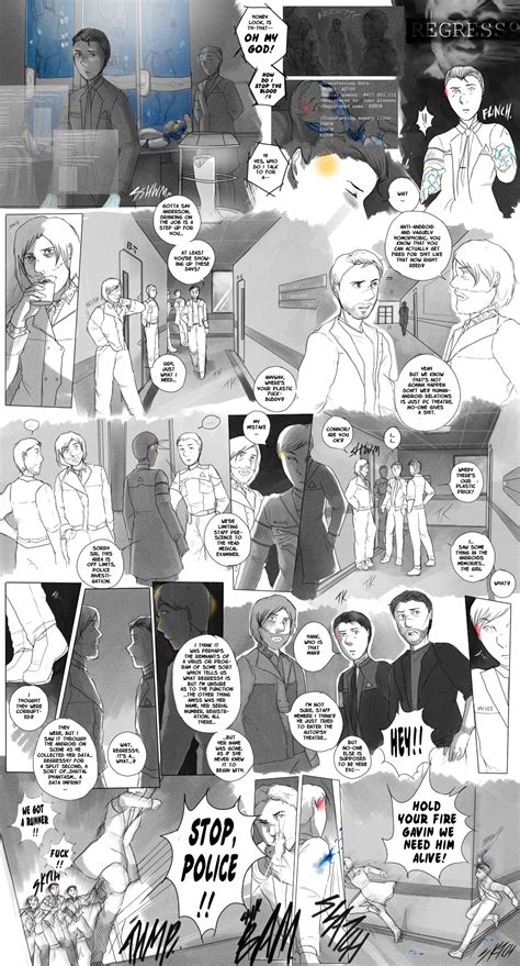 Post 4548772 Comic Connor Detroitbecomehuman Hankanderson Himinotebook