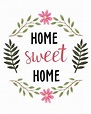 Home Sweet Home Free Printable - Free Printable A To Z