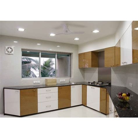 Mdf Laminate Kitchen Cabinet Elraado Engineering Private Limited Id