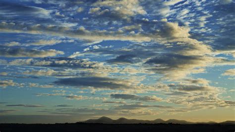 Michaelpocketlist Late Afternoon Sky Above The Mourne Mountains N