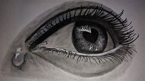 How To Draw Realistic Eye For Beginners Drawing Of An Eye With A